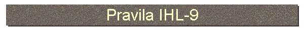 Pravila IHL-9
